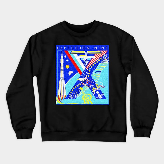 Black Panther Art - NASA Space Badge 74 Crewneck Sweatshirt by The Black Panther